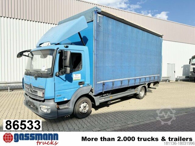 Pick-up furgon Mercedes-Benz Atego 816 L 4x2, Dautel LBW