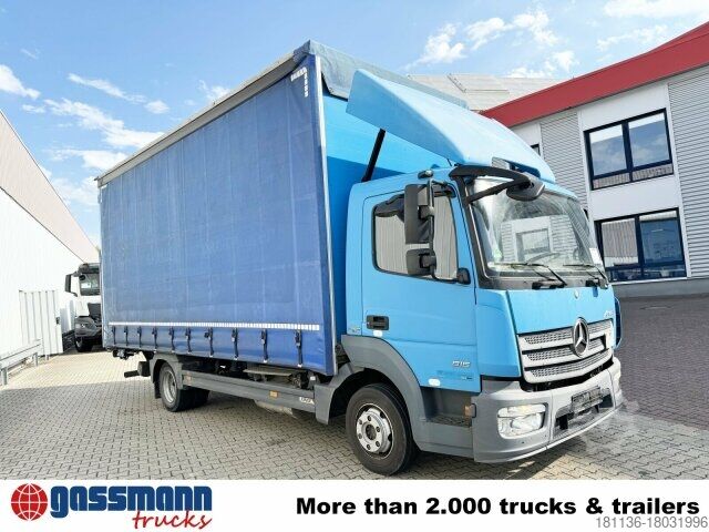Pick-up furgon Mercedes-Benz Atego 816 L 4x2, Dautel LBW