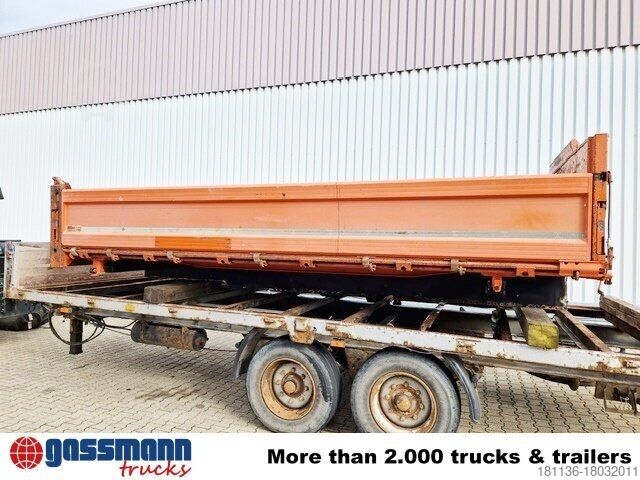 Kiper kamion  S-Tech 3-Seiten-Kippaufbau, Alu-Bordwänden,