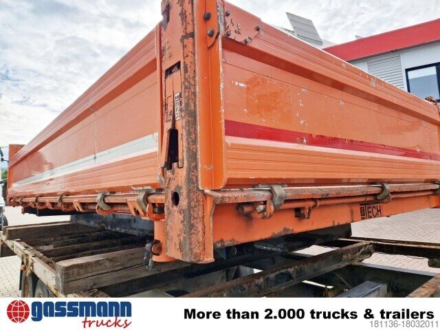 Kiper kamion  S-Tech 3-Seiten-Kippaufbau, Alu-Bordwänden,