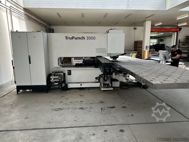 μηχάνημα διάτρησης με λέιζερ TRUMPF TRUPUNCH 3000 (S11) Large format + other