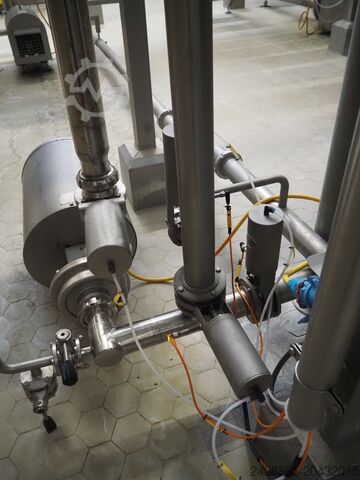 Buttermilk pasteurization line Alfa Laval, Tetra Pak C8-K8M, CP19555, HP-5032/170