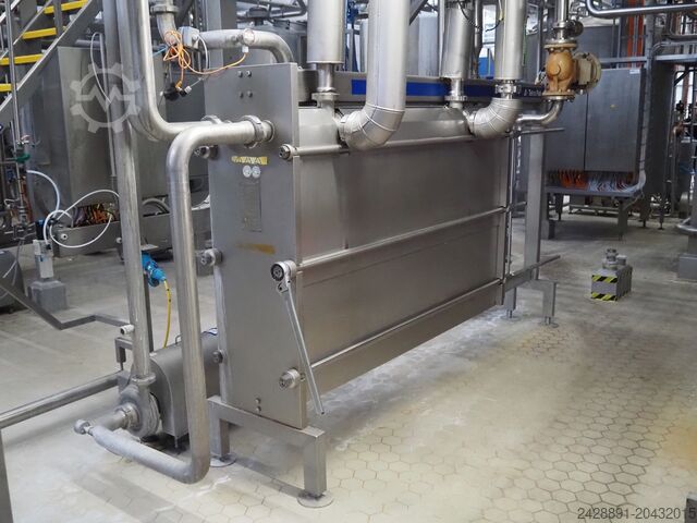 Buttermilk pasteurization line Alfa Laval, Tetra Pak C8-K8M, CP19555, HP-5032/170