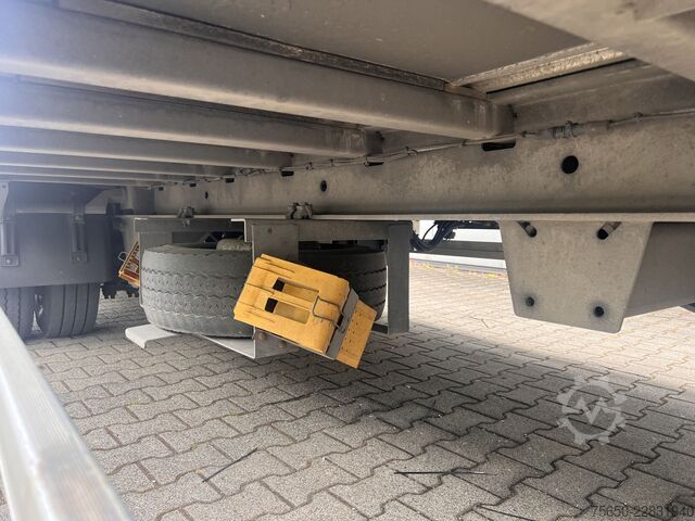 גרור פתוח עם יריעת ברזנט Ackermann Z-KA-F10.5/7,5  1 Achs Planenanhänger 10,5 t GG