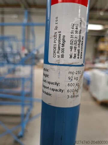 Industrial trolley & industrial hand truck Cordes 250.713