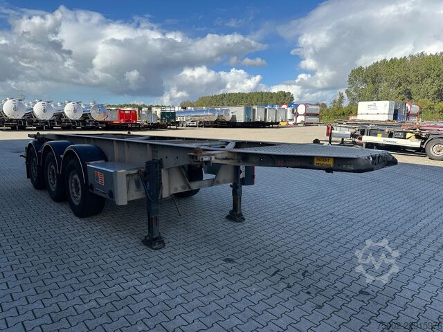  Van Hool 3B2013 20FT ADR CHASSIS / galvanized / MB DISC ...