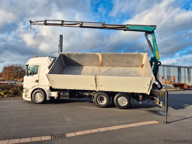 Camión volquete SCANIA G490 LB6x2*4HNB Palfinger PK 18002-EH D Funk AHK