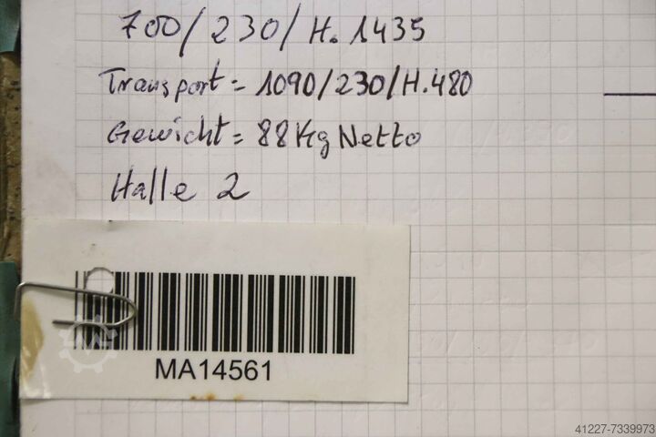 Hand lever shears Thälmann ScDH8