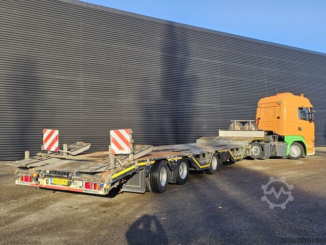 Transporte de volumen Scania R410 6x2 / RETARDER + NOOTEBOOM DIEPLADER