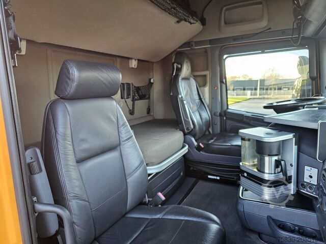 Transporte de volumen Scania R410 6x2 / RETARDER + NOOTEBOOM DIEPLADER