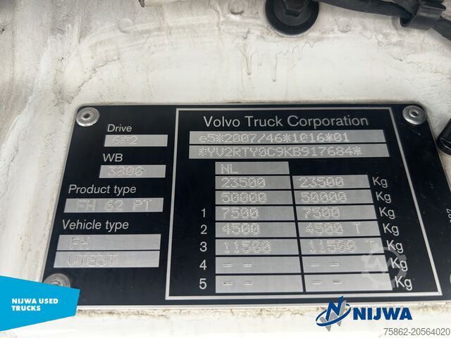 Standard-SZM Volvo FH 460 6x2 Geschikt voor ADR + Hydrauliek