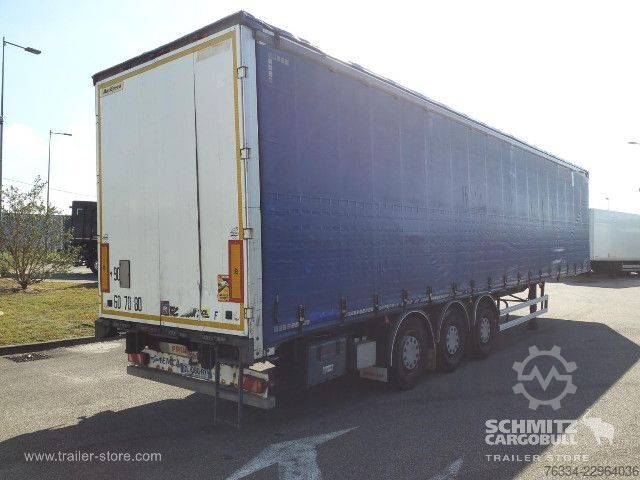 Semi-reboque aberto com lona Fruehauf Semitrailer Curtainsider Standard