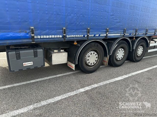 Semi-reboque aberto com lona Fruehauf Semitrailer Curtainsider Standard