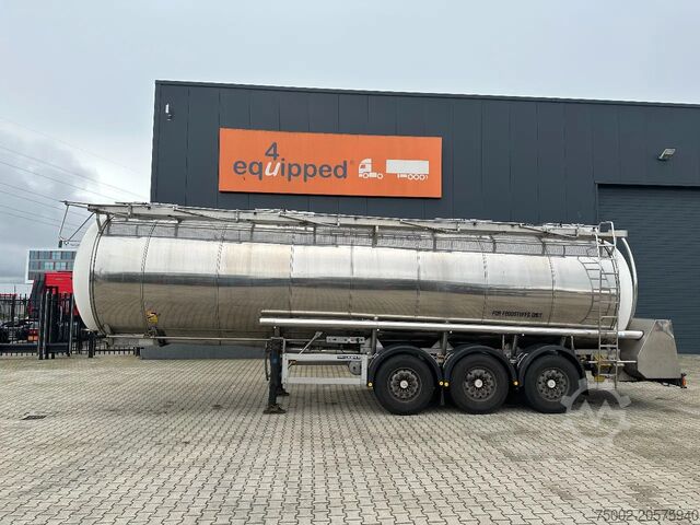 Food tanker Feldbinder LEVENSMIDDELEN / FOOD / LEBENSMITTEL / 33.500L ...