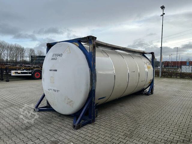 Thùng chứa xe tăng Van Hool 20FT SWAPBODY 30.900L, UN PORTABLE T11, 5Y insp...