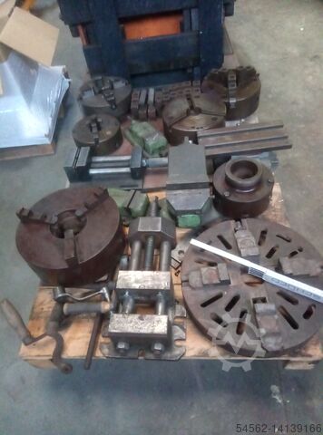 Lathe chuck face plate 4 jaws etc 