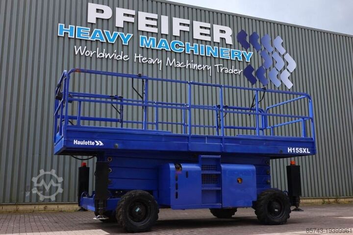 Ножничный подъемник Haulotte H15SXL Diesel, 4x4 Drive, 15m Working Height, 500k