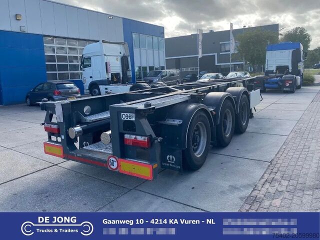 Prevoz zabojnikov Van Hool Tank Chassis / ADR / BPW + DISC / 20-30 FT