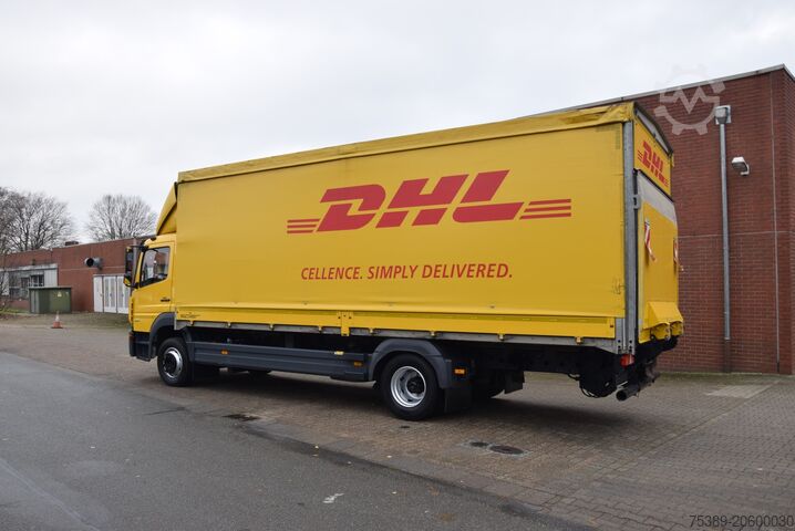 Бортовой грузовик с тентом Mercedes-Benz Atego II 1221 Schiebeplane Klima Standheizung