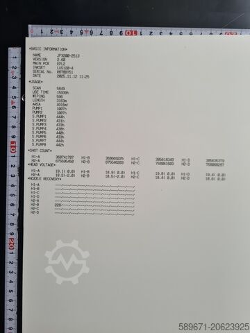 UV spausdintuvas – plokščias stalas Mimaki JFX200-2513
