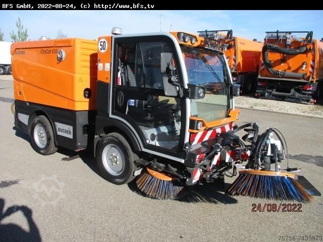 Προσαρμοσμένο φορτηγάκι  CityCat 2020 XL  CityCat V20 mit 3 Besensystem