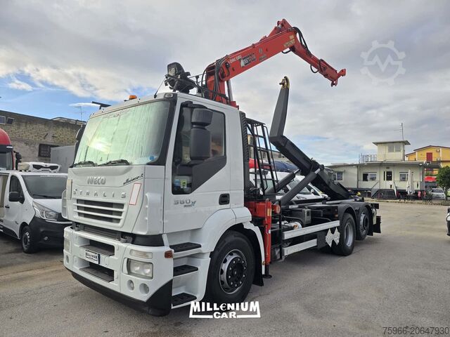 Kamion dizalica Iveco STRALIS 260D36 GRU E SCARRABILE ADR