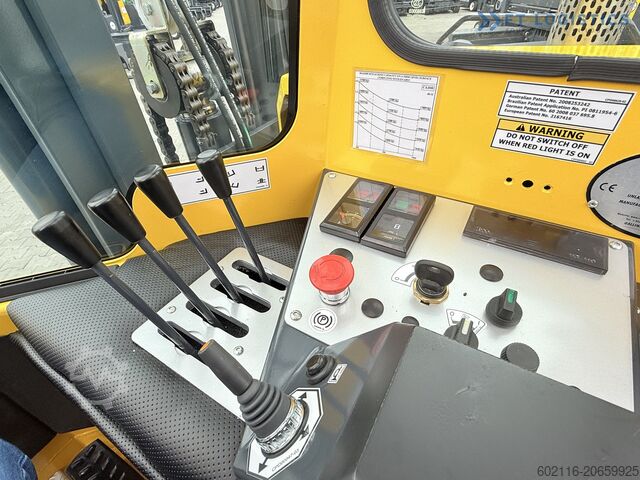 Vierwege-Gabelstapler Combilift C4000 GAS DUPLEX 4600 FREE-LIFT CABIN