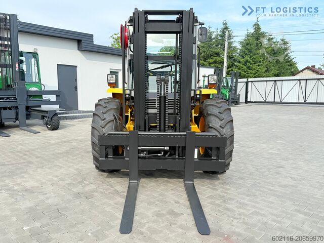 Rough terrain forklift JCB 940 / TRIPLEX 4500 / FREE-LIFT NEW TIRES
