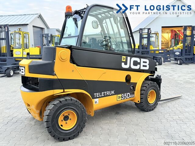Teleskopski utovarivač JCB TLT 35D 4X4 CABIN POSITIONER NEW TIRES