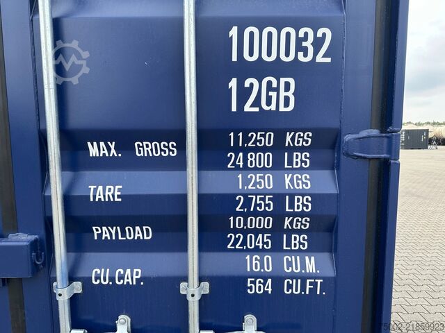 Konteineris SSSC NEW (ONE-WAY) 10FT DV CONTAINER STANDARD