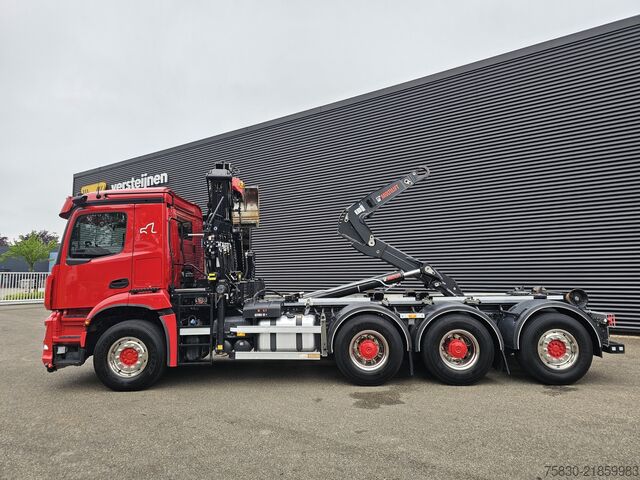 System för krokarm Mercedes-Benz AROCS 3645 8x4 / HIAB Z KRAAN + HAAKARM