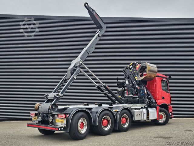 System för krokarm Mercedes-Benz AROCS 3645 8x4 / HIAB Z KRAAN + HAAKARM