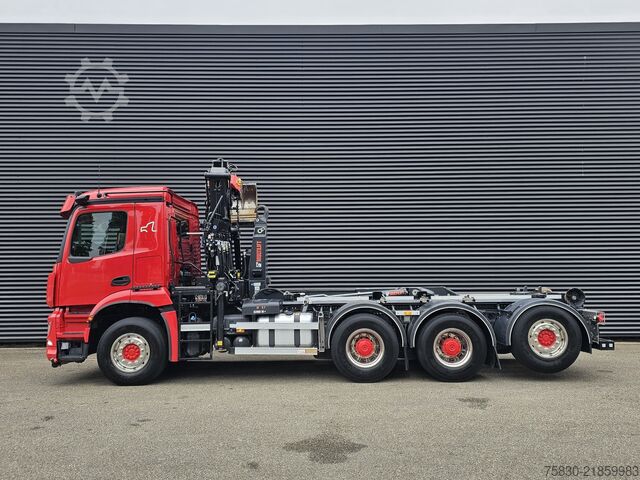 System för krokarm Mercedes-Benz AROCS 3645 8x4 / HIAB Z KRAAN + HAAKARM