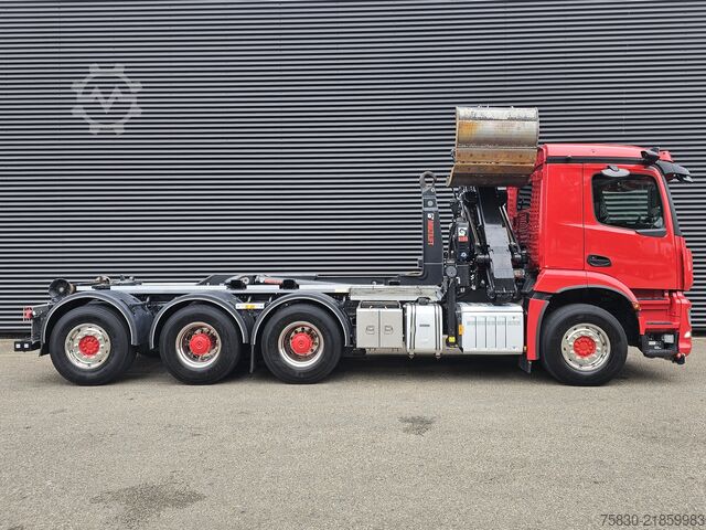 System för krokarm Mercedes-Benz AROCS 3645 8x4 / HIAB Z KRAAN + HAAKARM
