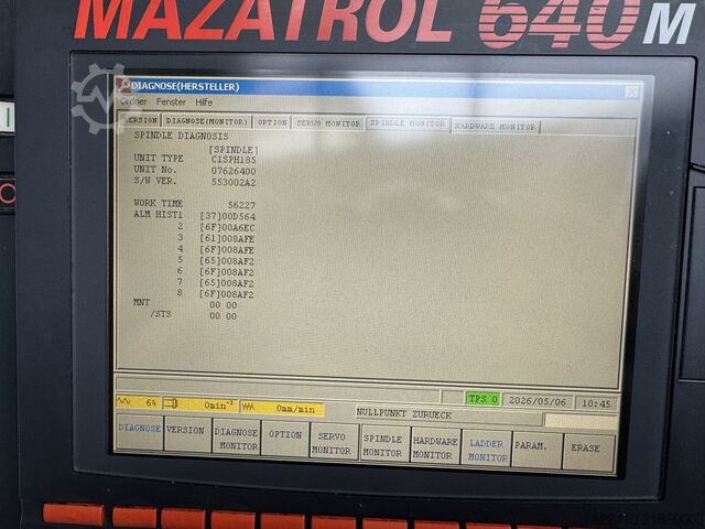 Bewerkingscentrum / Kitagawa 4e as Mazak VTC 200C II