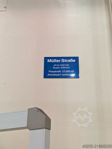 Linha de prensas Fritz Müller Pressenstraße