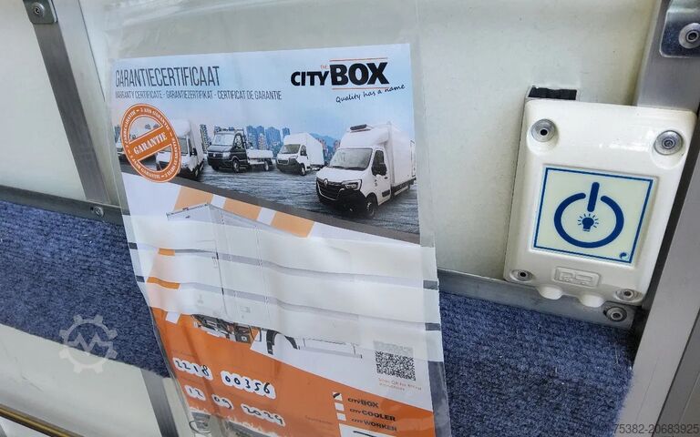 スーツケース Renault MASTER 165.35 MET GESLOTEN LAADBAK & ACHTERDEUR...