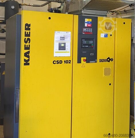 Kaeser schroefcompressor met droger KAESER CSD 102