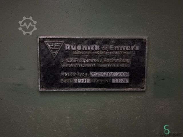 Aprítógépek Rudnick & Enners 1991 Rudnick & Enners