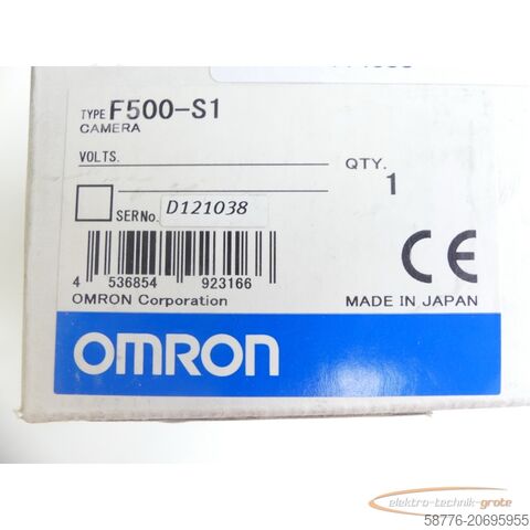 Omron F500-S1 Digital Kamera Seriennummer: D121038 - ! -