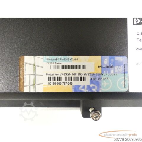  Phoenix Contact VL PPC 3000 Industrie-Panel-PC 2400184 SN:1709B00355