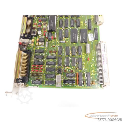 "Siemens" komponentas Siemens 548 222 9101. Maschinenkarte 03 841-A E-Stand B 00 SN 116