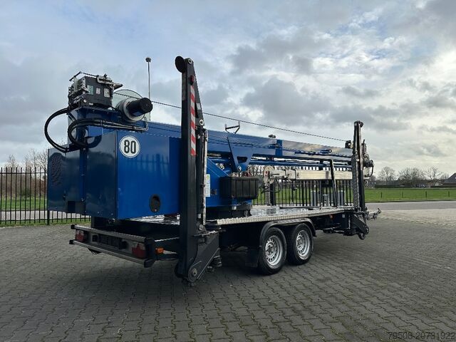 Visurgājējs celtnis Böcker AHK 30/1500 KS Trailer Crane, 2016, Diesel Engine!