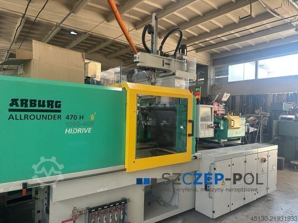 Spritzgießmaschine Arburg 470H 1000-400 e² / Hybridmaschine