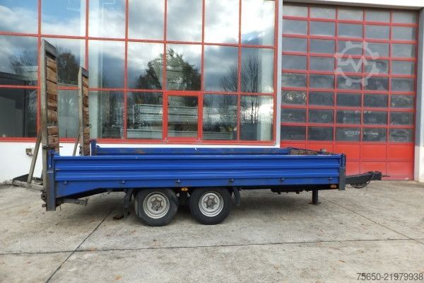 Low loader trailer Humbaur HBT10  Tandemtieflader