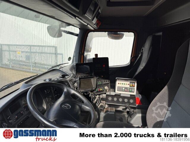Speciallastbil Mercedes-Benz Axor 1829 4x2, Zweiweg Z200, Kehrmaschine Faun