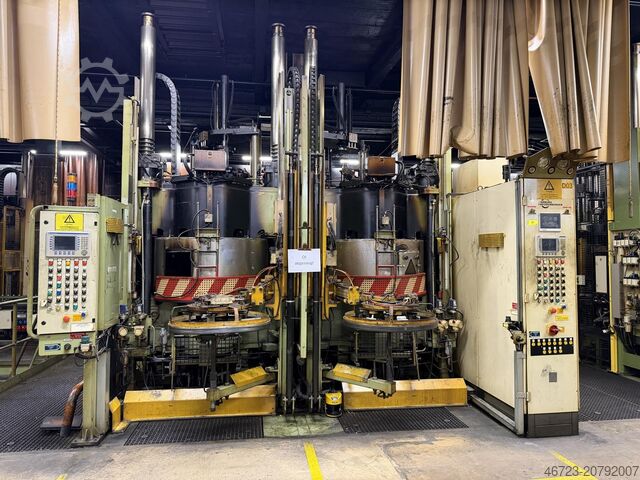 Prensa hidráulica para vulcanizar neumáticos Harburg-Freudenberger Maschinenbau GmbH KHP 46-150