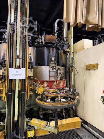 Prensa hidráulica para vulcanizar neumáticos Harburg-Freudenberger Maschinenbau GmbH KHP 46-150