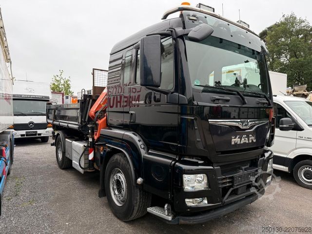 ত্রি-দিক ডাম্প ট্রাক MAN TGS 18.460 4x2 BL MEILLER DSK & ATLAS LK