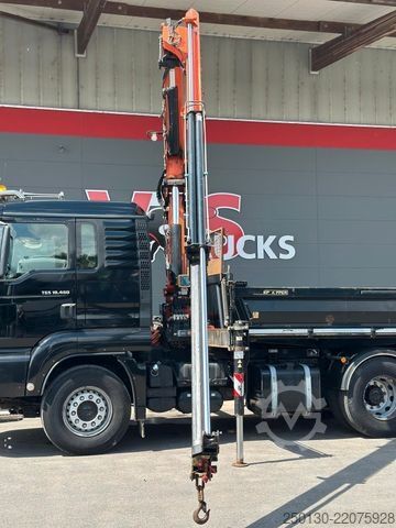 Þrístefnu veltibíll MAN TGS 18.460 4x2 BL MEILLER DSK & ATLAS LK